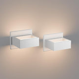 Outdoor Wall Light 2 Pack White Up and Down Exterior Light Fixture LED Wall Mount Sconce for Porch Garage House | Lumora