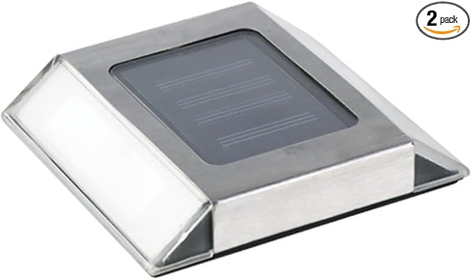 Nature Power Solar Pathway Lights - 2 Pack
