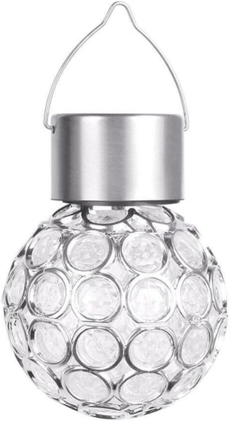 ansu Solar Light LED Lantern Outdoor Waterproof Hollow Small Light Chandelier Path Light (Multi-Color)