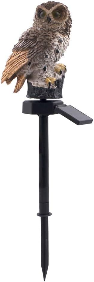 Garden Solar Lights Outdoor, OWL Shape Waterproof LED Decorative Garden Stake Lights for Pathway Walkway Yard Patio Lawn Landscape Lighting