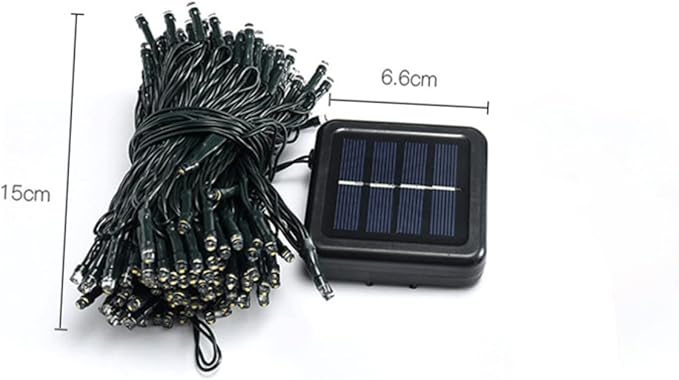 balacoo 1pc String Waterproof Led Light String Solar Lights Outdoor Waterproof Garden Tree Decoration