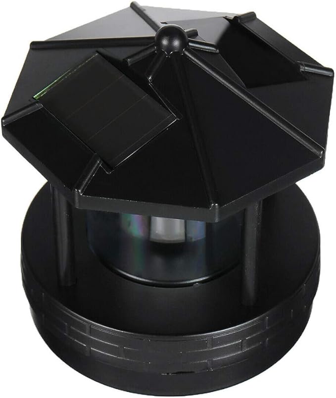 Garden Solar Lights, Outdoor LED Solar Lighthouse, Durable Rotatable Waterproof Solar Lights for Pathway Free Size