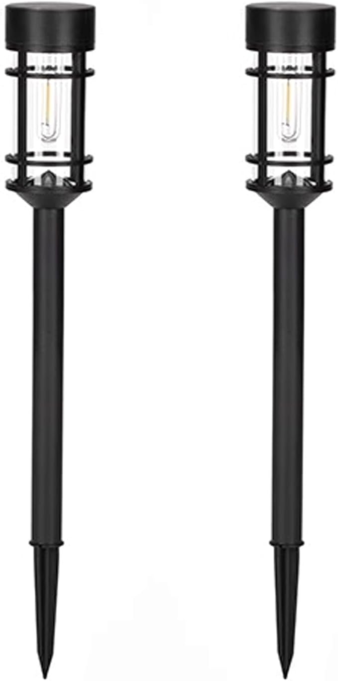 LED Solar Pathway Lights Outdoor, Decorative Solar Landscape Lights for Garden Pathway Walkway Driveway