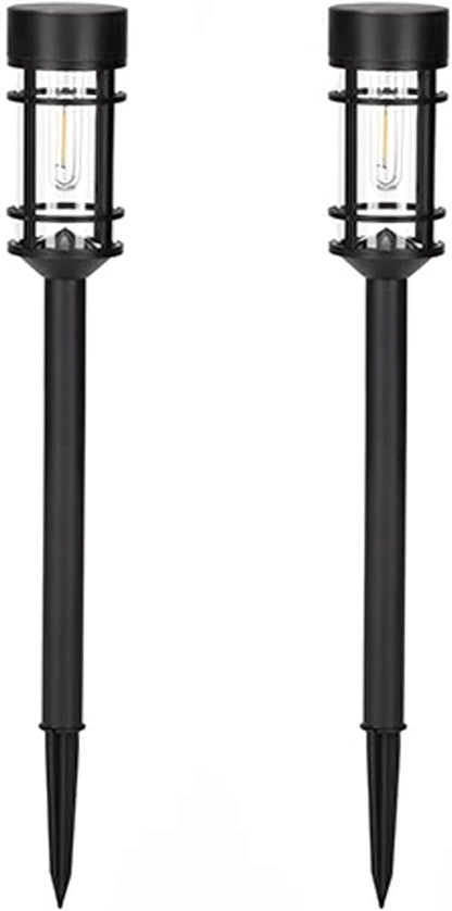 LED Solar Pathway Lights Outdoor, Decorative Solar Landscape Lights for Garden Pathway Walkway Driveway