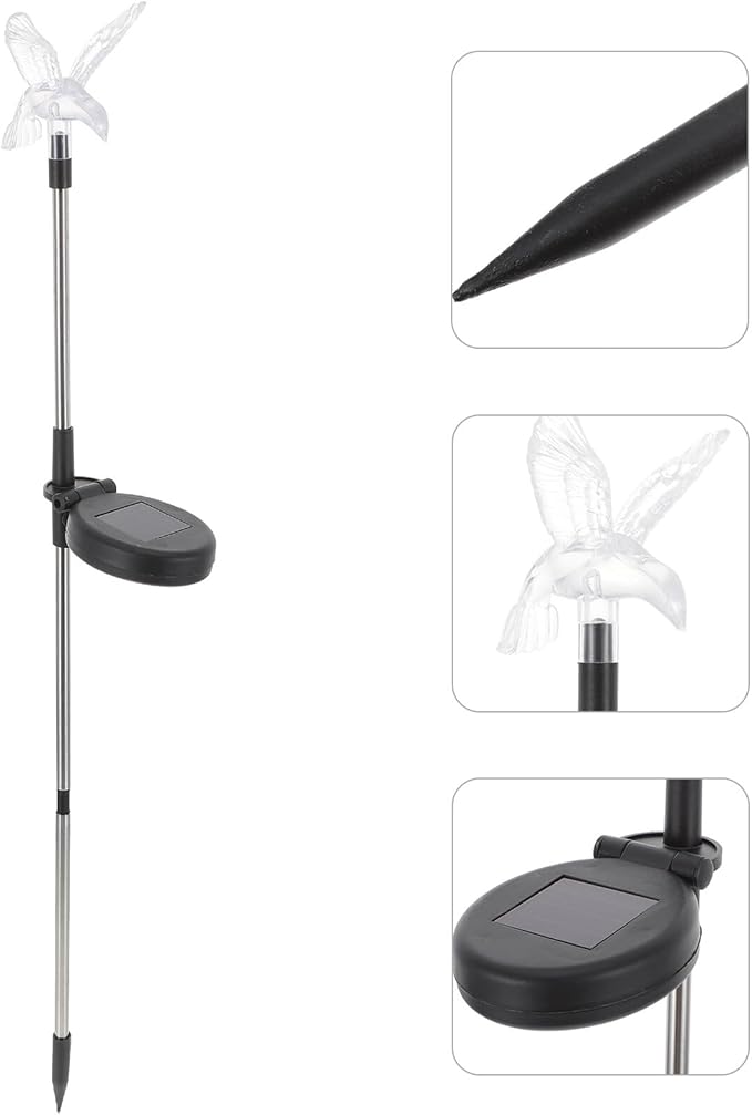 Waterproof Solar Garden Light LED Lawn Stake Outdoor Solar Pathway Light for Yard and Patio Decoration,