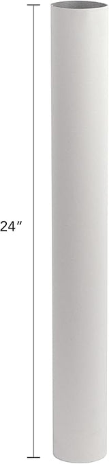 Solus 12, 24, or 36 inch Stub Post for Outdoor Lamp Fixtures – Aluminum Construction, .050" Wall Thickness – for | Lumora