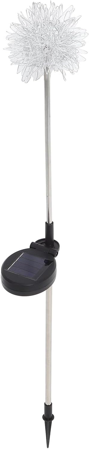 Solar Garden Lamp Outdoor Solar Energy Ground Plug Lamp Waterproof LED Path Light for Lawn and Patio Decoration