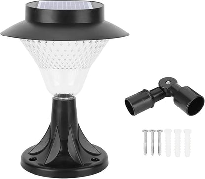 Solar Post Lights Outdoor Decorative Solar Globe Lights LED Solar Wall Lamp Solar Pathway Lights Outdoor for Yard Landscape