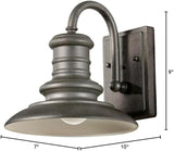 Feiss Lighting-Redding Station-Small Outdoor Wall Lantern Aluminum Approved for Wet Locations in Period Inspired | Lumora