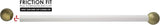 Solus SCA-335WH-4PK 15" Aluminum Cross Arm Ladder Rest for Outdoor Lamp Posts and Poles, Easy to Mount, Maintenance | Lumora