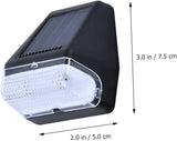 jojofuny Led Wall Lights for Outdoor Waterproof 4 Pack Solar Fence Lights Warm White Light for Garden Pathway | Lumora