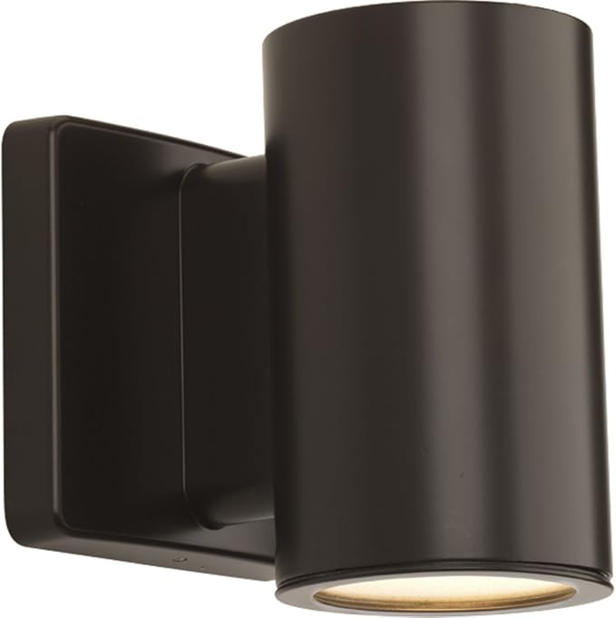 Progress Lighting P563000-020-30K Cylinders Collection 3" LED Modern Outdoor Small Up/Down Wall Lantern Light | Lumora