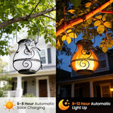 Solar Lanterns Outdoor Waterproof Hummingbird Hanging Solar Lantern