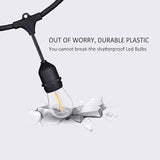 200FT String Lights for Outside LED Patio Lights Outdoor Waterproof with 63 Shatteproof Edison Lights Outdoor | Lumora