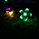 Solar Flower Fairy Light, Colorful Stainless Steel Solar Path Stake Lights for Outdoor Landscape Lighting, Lawn | Lumora
