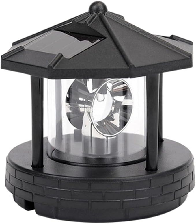 DECHOUS Rotating LED Solar Walkway Lights Solar Garden Path Lights for Yard Patio Decoration | Lumora
