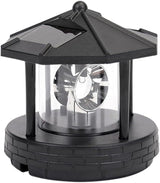 DECHOUS Rotating LED Solar Walkway Lights Solar Garden Path Lights for Yard Patio Decoration | Lumora