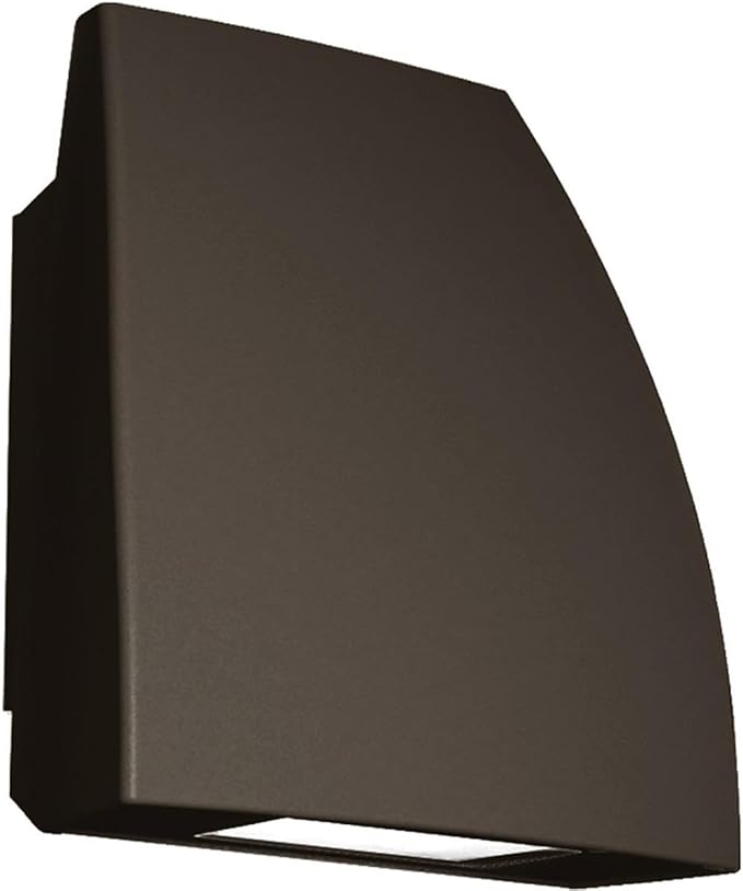 WAC Lighting, Endurance Fin 35W LED Outdoor Wall Light 3000K in Bronze