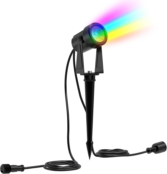 SUNTHIN The Replacement lamp Head for The RGBW Outdoor Landscape Spotlight is only Compatible Low-Voltage RGBW Landscape spotlights