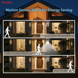 Solar Motion Lights Outdoor, Solar Spotlights with Motion Sensor