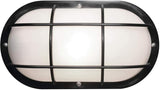 Solus Nautical S771WF Oblong Outdoor Wall Mount Light – Composite, Frosted Polycarbonate Diffuser & Cage – LED Bulb | Lumora