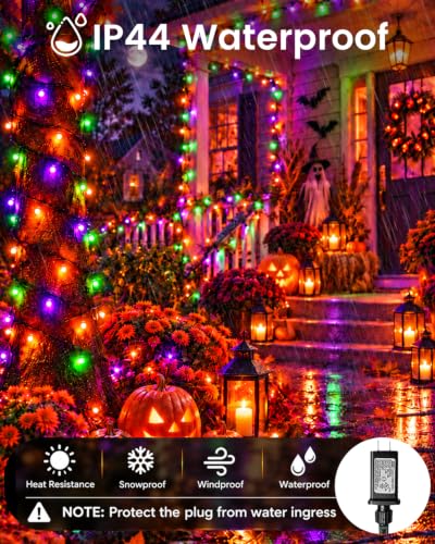 1000LED Smart RGB Color Changing String Lights 341FT Halloween Lights App
