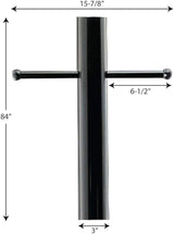 Progress Lighting P5391-31 Lighting Accessory, 3-Inch Diameter x 84-Inch Height, Black | Lumora