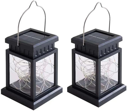 Ulalaza 2PCS Garden Solar Lights Multi-Color Changing LED Flower Stake Light Decorative Landscape Lawn Yard Outdoor Lights About 90*90*165mm/4 *4*6.5inch. Warm White and Colored