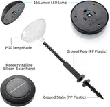 Solar Pathway Lights LED Solar Garden Stake Lights Outdoor Decorative for Yard Patio Walkway Landscape Lighting | Lumora
