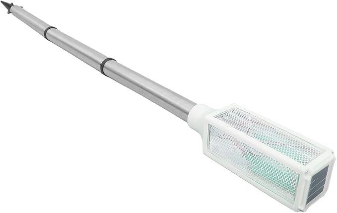 Toyvian Solar Yard Stake Light Outdoor Solar Pathway Lamp for Lawn and Garden with Easy Installation for Driveway and Backyard Lighting