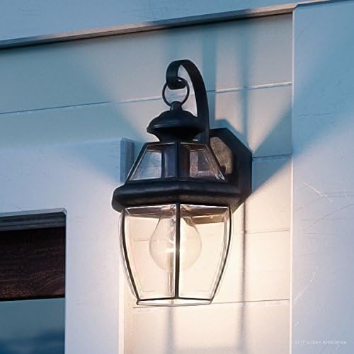 Urban Ambiance Luxury Colonial Outdoor Wall Light, Small Size: 11.5" H x 7" W, with Tudor Style Elements, Versatile | Lumora