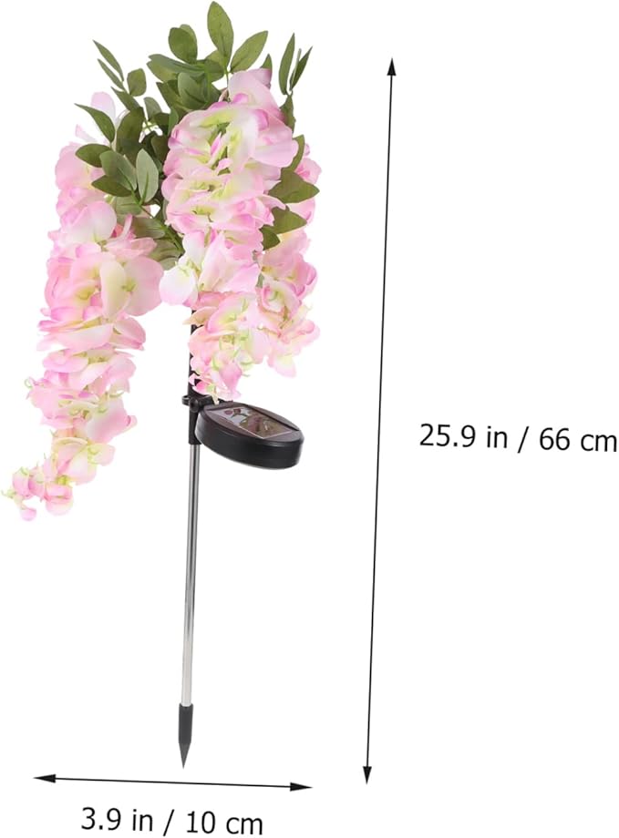 Flower Shape Solar Pathway Light Solar Garden Lights Led Yard Decorative Lamp