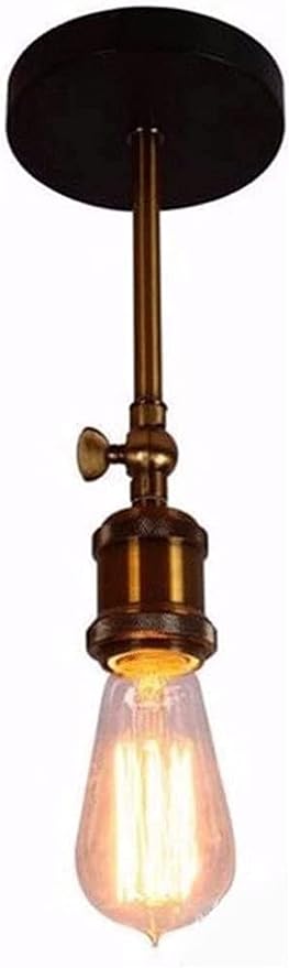 Small Wall Sconce, Vintage Adjustable Swing Arm Wall Lamp, Rotatable Farmhouse Wall Light, Industrial Edison Lamp Deco Lighting Fixture for Reading, Hallway, Aisle, Cafe Shop, Cellar