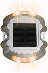 1 Pack LED Solar Deck Lights Outdoor Solar Step Lights, Aluminium Marker Light for Warning, Driveway Dock Light for | Lumora