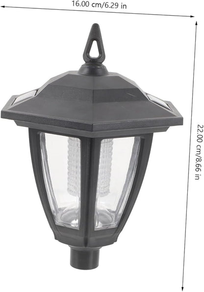 HANABASS Outdoor Solar Decorative Lanterns for Garden Yard & Patio Vintage European Style Hanging LED Landscape Lights for Lawn & Pathway Illumination