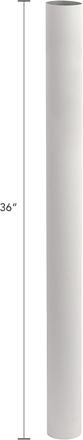 Solus 12, 24, or 36 inch Stub Post for Outdoor Lamp Fixtures – Aluminum Construction, .050" Wall Thickness – for | Lumora