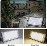 HOOK 100W Led Flood Light AC 220V 230V 240V Outdoor Floodlight Spotlight IP65 Waterproof LED Street Lamp Landscape | Lumora