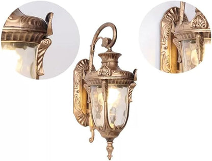 European Outdoor Wall Lamp, Light Ip54 Waterproof Garden, Retro Balcony Aisle Door Head s, Exterior Villa Sconces E26 Base