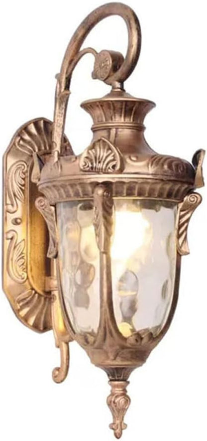 European Outdoor Wall Lamp, Light Ip54 Waterproof Garden, Retro Balcony Aisle Door Head s, Exterior Villa Sconces E26 Base
