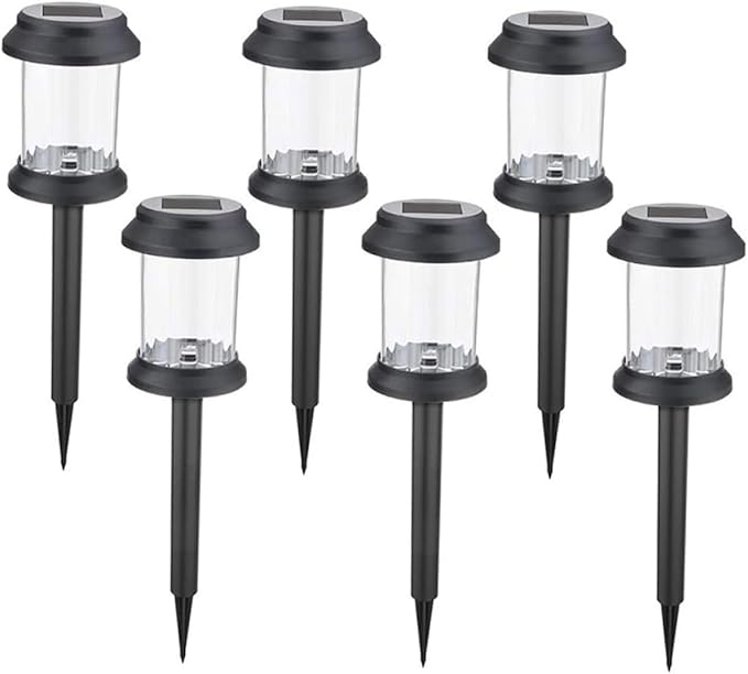 6-Pack Solar Lawn Lights Waterproof LED Landscape Decoration for Garden Outdoor Ground Plug Light for Pathway and | Lumora
