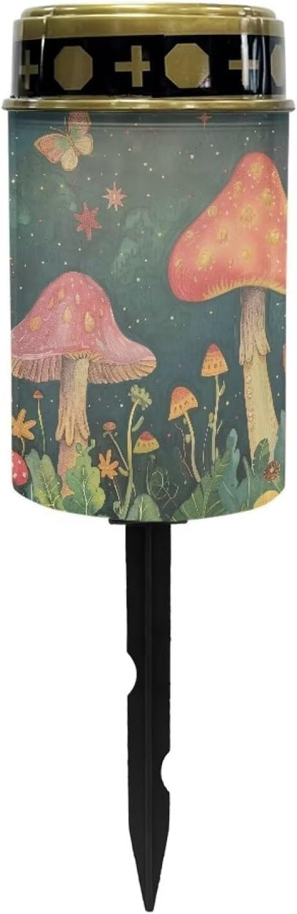 Solar Lights Outdoor Waterproof,Mushroom Solar Garden Lights, Solar Lights for Outside, Garden Decor for Yard, Patio, Landscape, Planter, Walkway