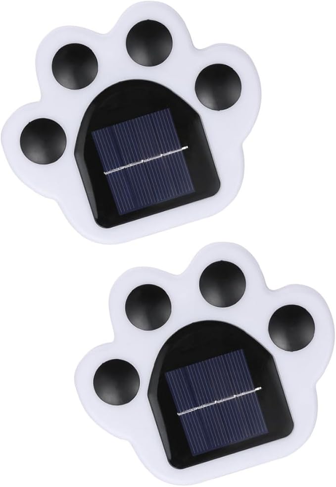 Vaguelly 2pcs Solar Lawn Lights Outdoor LED Solar Ground Insert Lights White Solar-Powered Yard Landscape for | Lumora