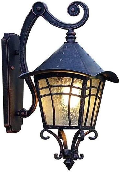 Wall Mounted Light Wall Lamp Outdoor Anti-Rust Waterproof Wall Light Glass Light Die-cast Aluminum E27 Base Socket | Lumora