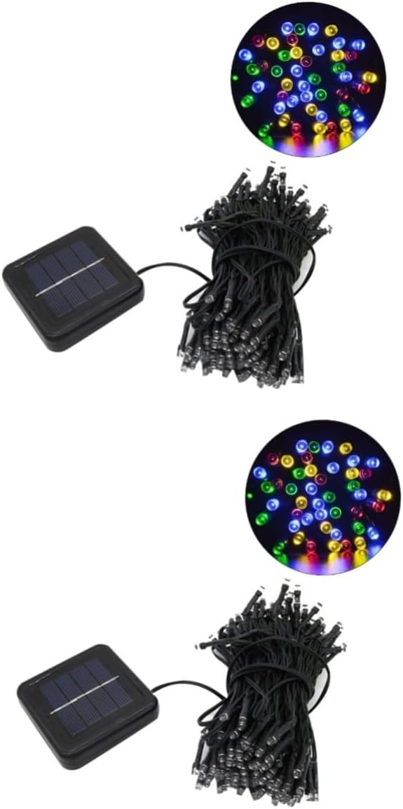 DOITOOL 2pcs 50 String Light House Decorations for Home Wedding Décor Flan Mold with Lid Home+Decor Lawn Led