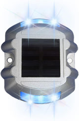 Wokyo Waterproof Solar Deck Lights Outdoor, Solar Sidewalk Lights Heat Resistant LED Warning Step Lights, Solar | Lumora