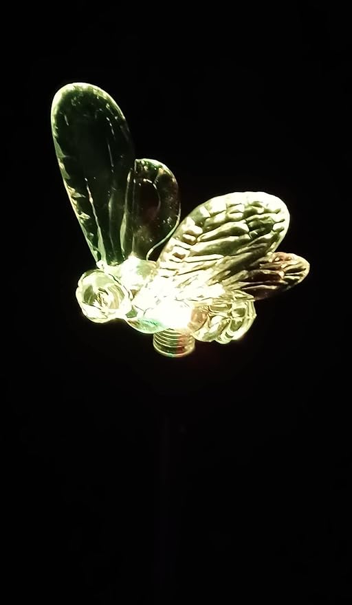 Starry Illuminate 3 PCS Solar Color Changing Style Garden Stake Light Pathway Stake Light (Bee) | Lumora