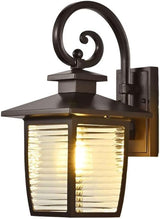Modern Simple Square Wall Lantern,Outdoor Waterproof AlumiExpression artistique m Sconces Fixture,14.9" Light with | Lumora