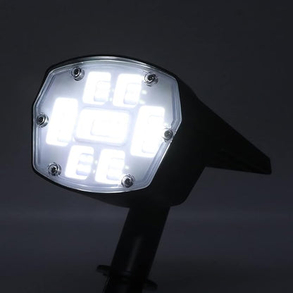 Solar Lawn Light LED Waterproof Solar Pathway Lights for Outdoor Garden Yard 5.5V 2W Solar Panel - Energy Efficient, Durable ABS Material, Perfect Outdoor Solar Lights Pathway