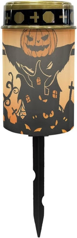 Funny Pumpkin Solar Lights Outdoor Waterproof, Landscape Lighting Outdoor Solar Lights for Outside Solar Garden | Lumora