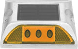 LED Road Reflector,Solar Power Ground Marker Lights,Waterproof Outdoor Driveway Road Highway Spike Lamp,Road Ground | Lumora